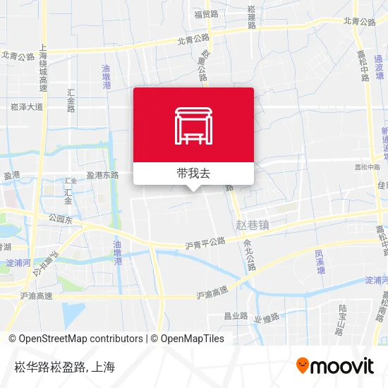崧华路崧盈路地图