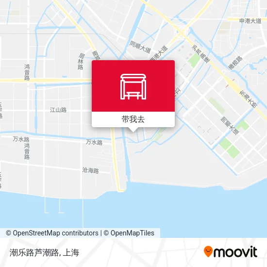 潮乐路芦潮路地图