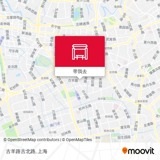 古羊路古北路地图