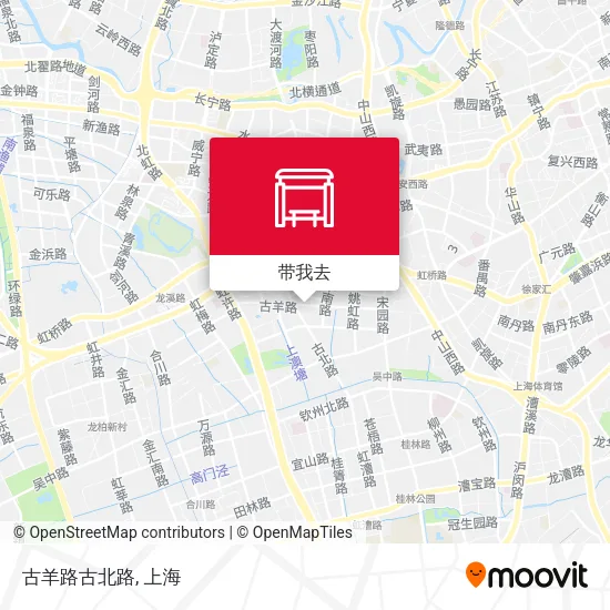 古羊路古北路地图