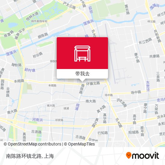 南陈路环镇北路地图