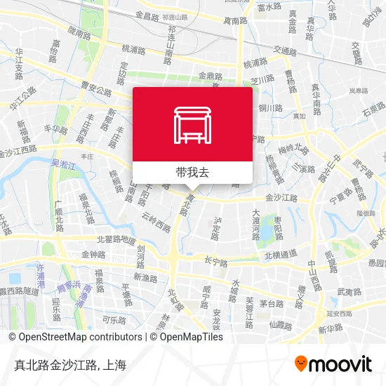真北路金沙江路地图
