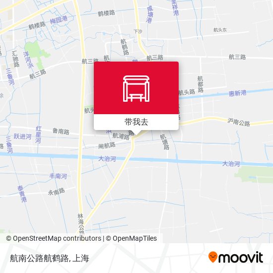航南公路航鹤路地图