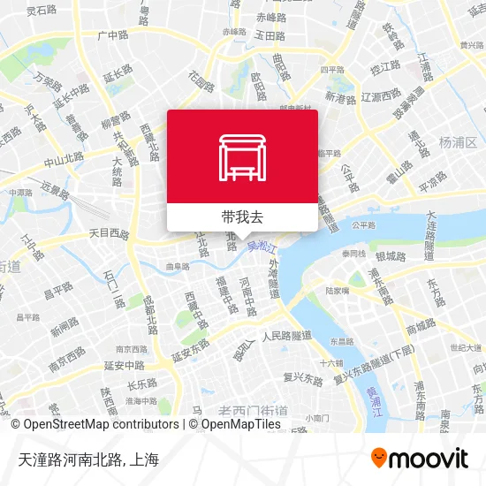 天潼路河南北路地图