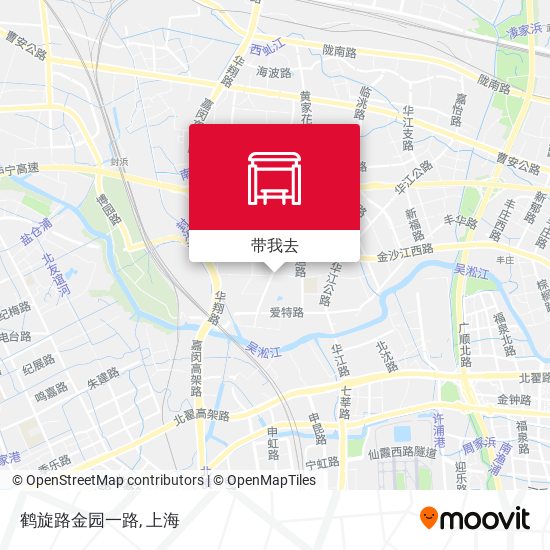 鹤旋路金园一路地图