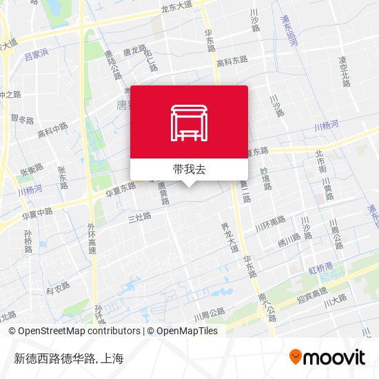新德西路德华路地图