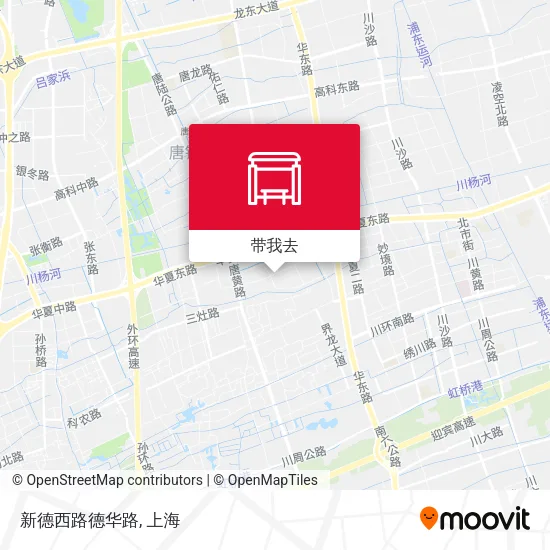 新德西路德华路地图