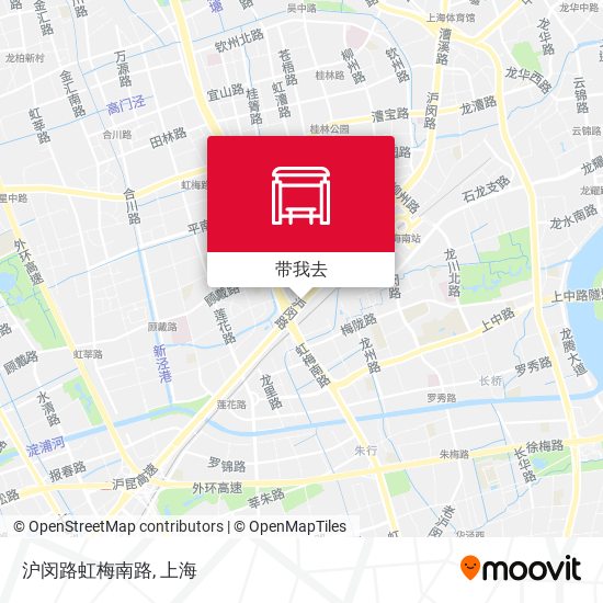 沪闵路虹梅南路地图