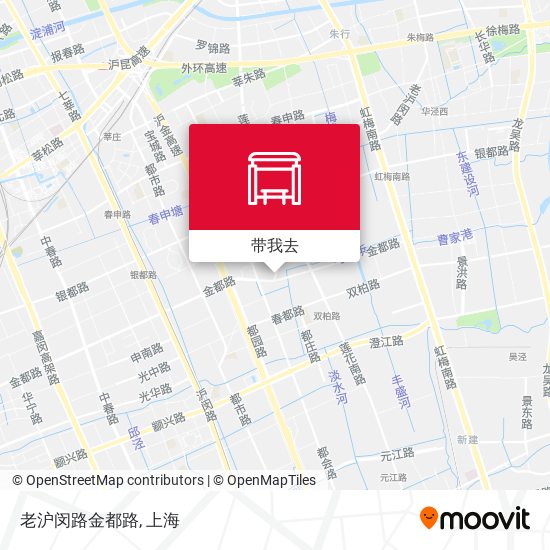 老沪闵路金都路地图