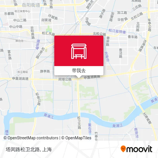 塔闵路松卫北路地图