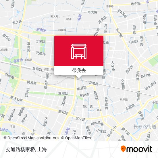 交通路杨家桥地图