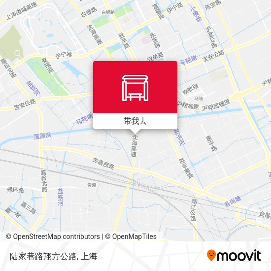 陆家巷路翔方公路地图