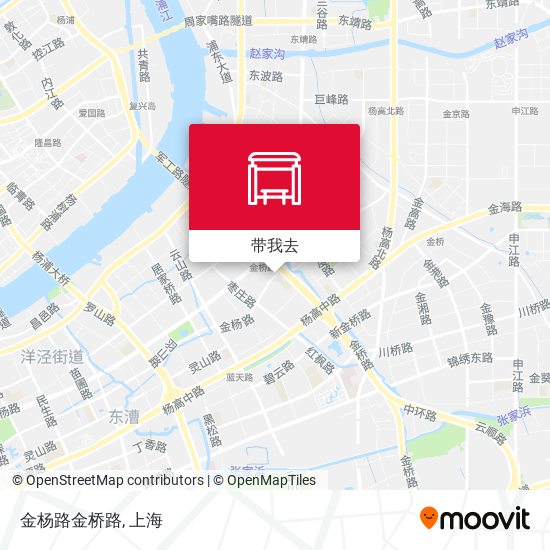 金杨路金桥路地图