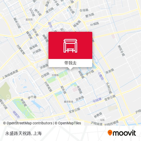 永盛路天祝路地图