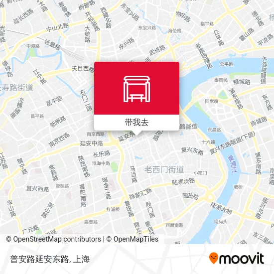 普安路延安东路地图