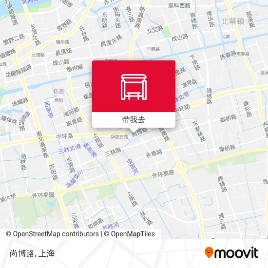 尚博路地图
