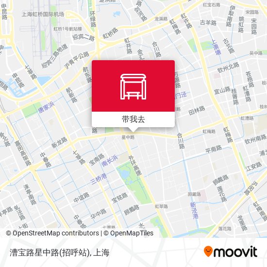 漕宝路星中路(招呼站)地图