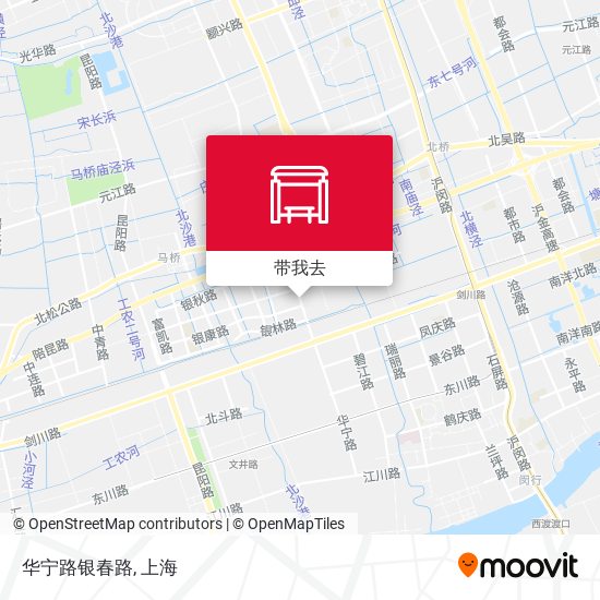 华宁路银春路地图