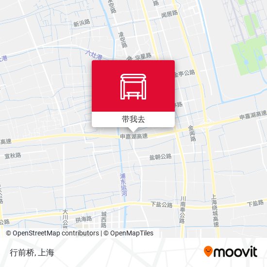 行前桥地图