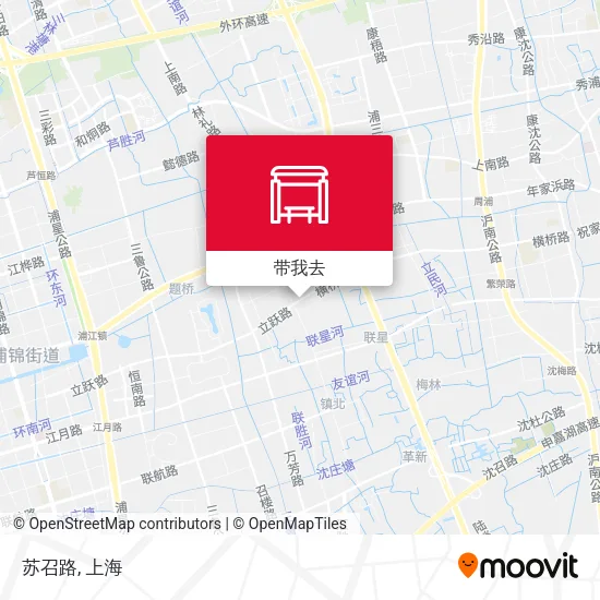 苏召路地图