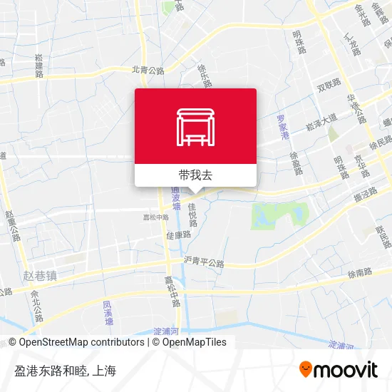 盈港东路和睦地图