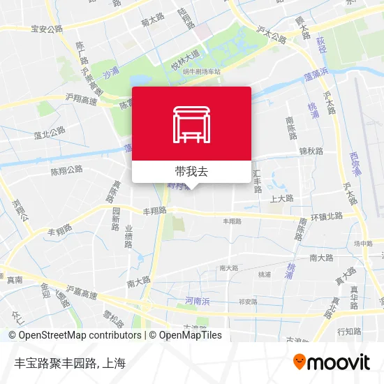 丰宝路聚丰园路地图