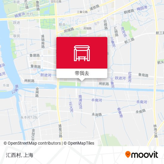 汇西村地图