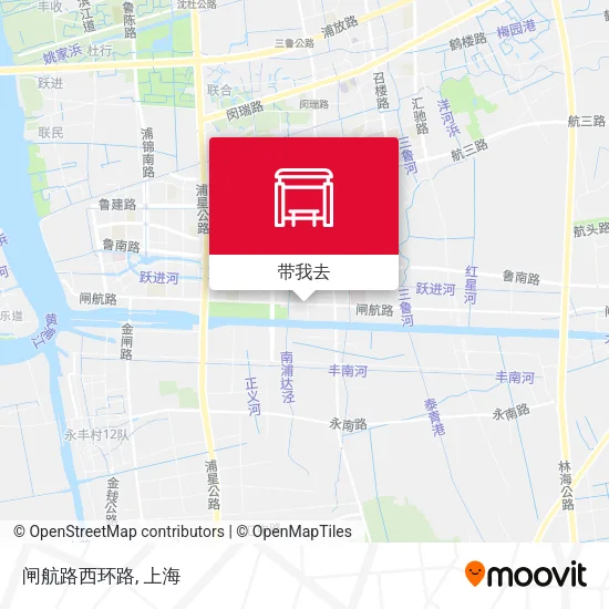 闸航路西环路地图