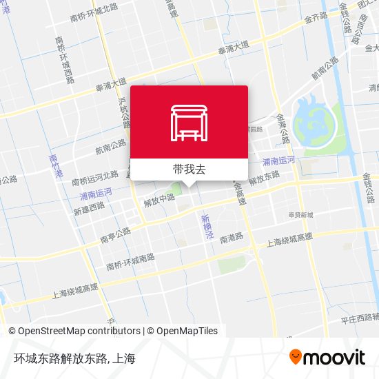 环城东路解放东路地图