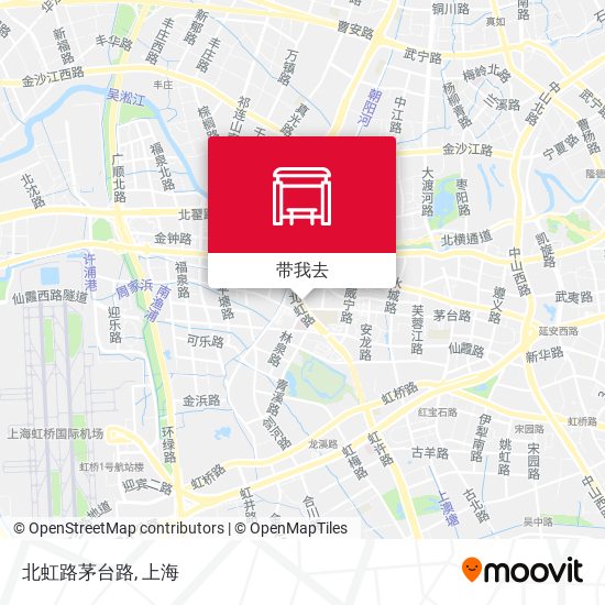 北虹路茅台路地图