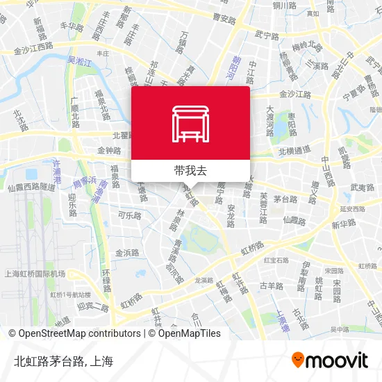 北虹路茅台路地图