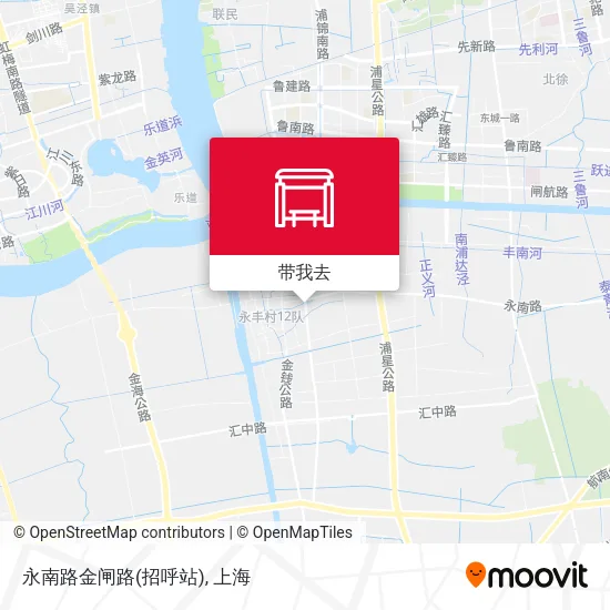永南路金闸路(招呼站)地图
