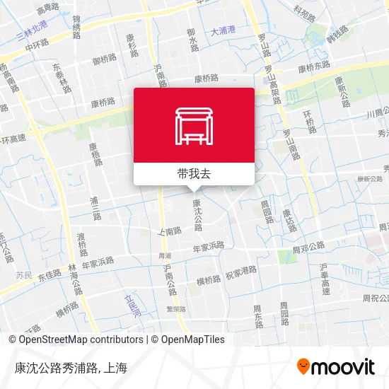 康沈公路秀浦路地图