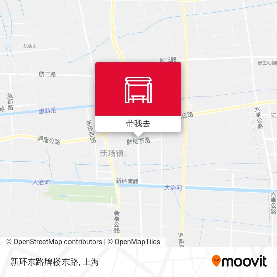 新环东路牌楼东路地图