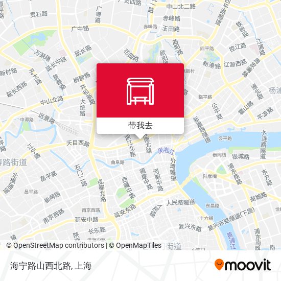 海宁路山西北路地图