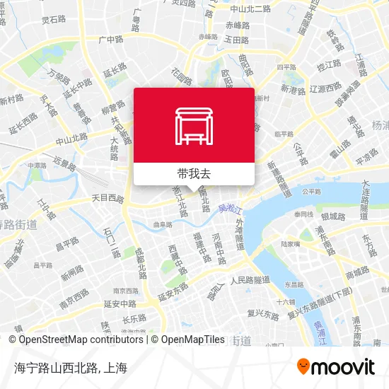 海宁路山西北路地图