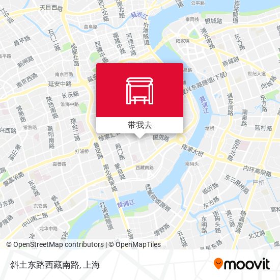 斜土东路西藏南路地图