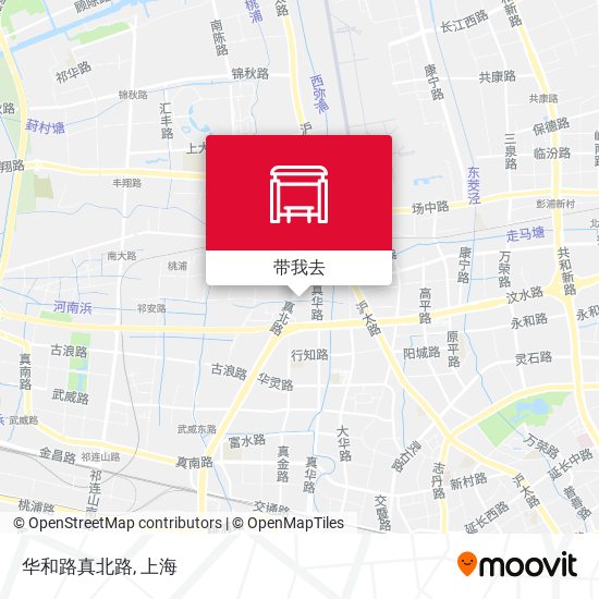 华和路真北路地图
