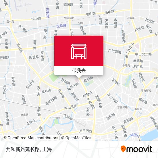 共和新路延长路地图