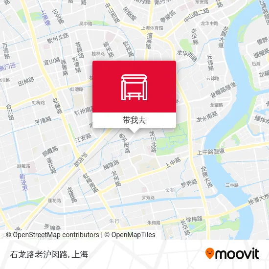石龙路老沪闵路地图