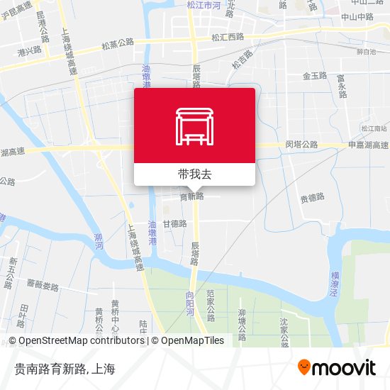 贵南路育新路地图