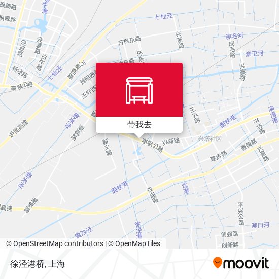 徐泾港桥地图