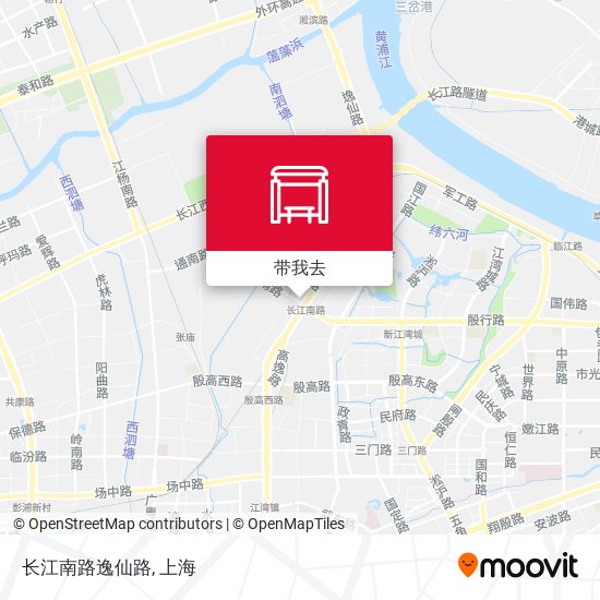 长江南路逸仙路地图