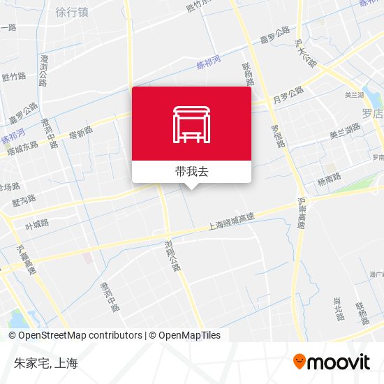 朱家宅地图
