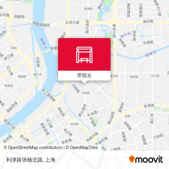利津路张杨北路地图
