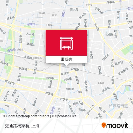 交通路杨家桥地图