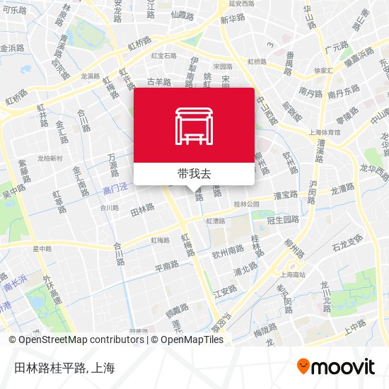 田林路桂平路地图