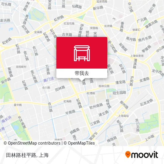 田林路桂平路地图