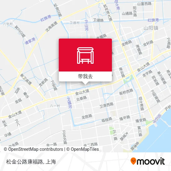 松金公路康福路地图