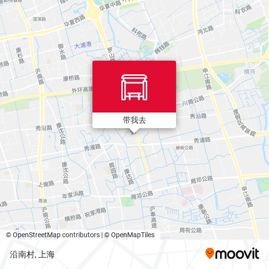 沿南村地图